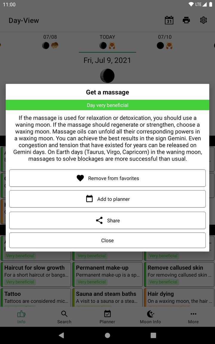 Moon Calendar - Moony_playmods.net