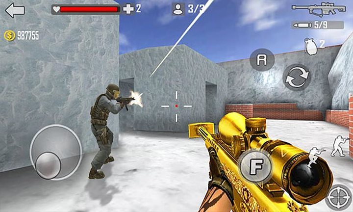 Shoot Strike War Fire(god mode) screenshot image 2_playmods.net