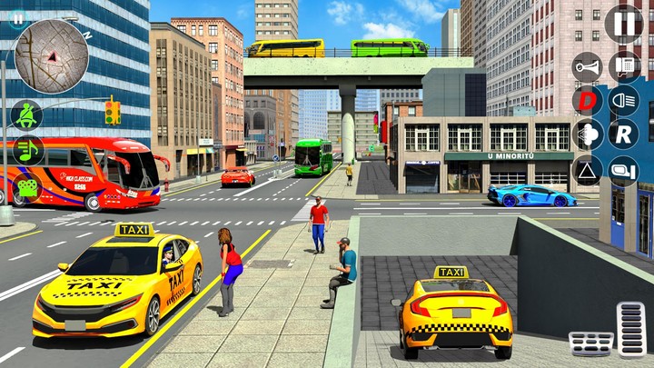 Taxi Car Driving: Taxi Games_playmods.net