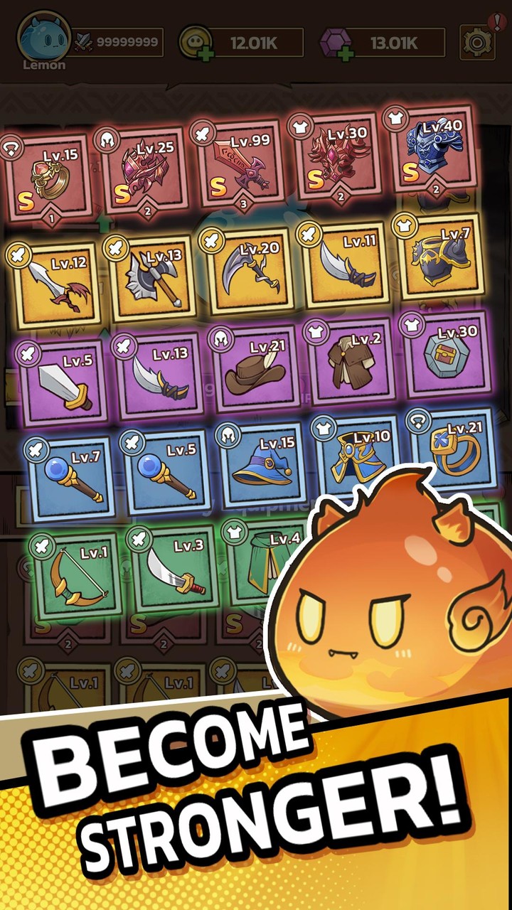 Slime Castle — Idle TD Game_playmods.net