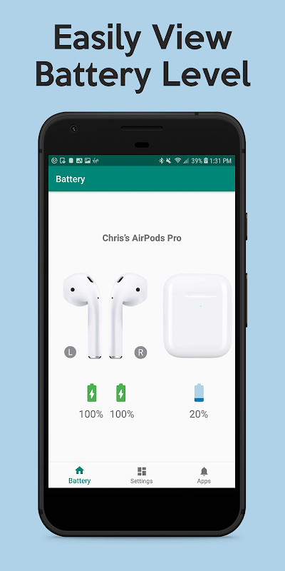 PodAir - AirPods Battery Level_playmods.net