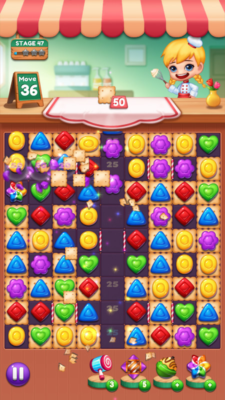 Sweet Candy Pop Match 3 Puzzle_playmods.net