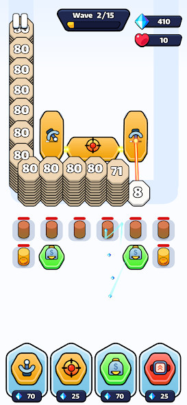Hex Defense!(Unlimited currency) screenshot image 1_playmods.net