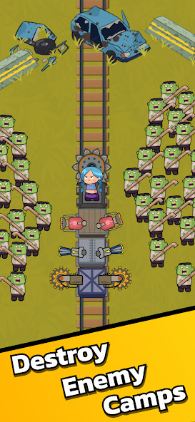 Wartrain: Zombie Survival(Unlimited Currency) screenshot image 1_playmods.net