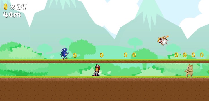 Sanic Run_playmods.net