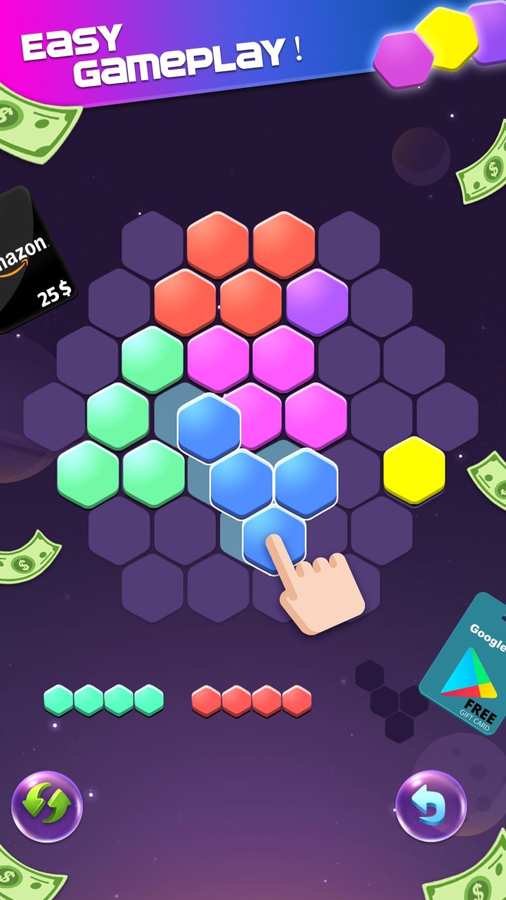 Lucky Hexa! – Hexa Puzzle & Block Puzzle Big Win_playmods.net