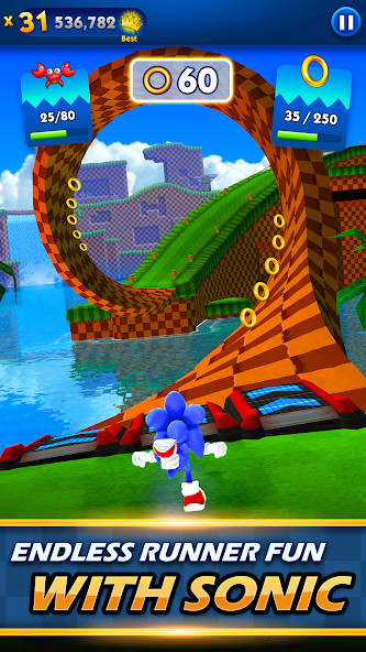 Sonic Dash - Endless Running(Unlimited Money) screenshot image 1_playmods.net