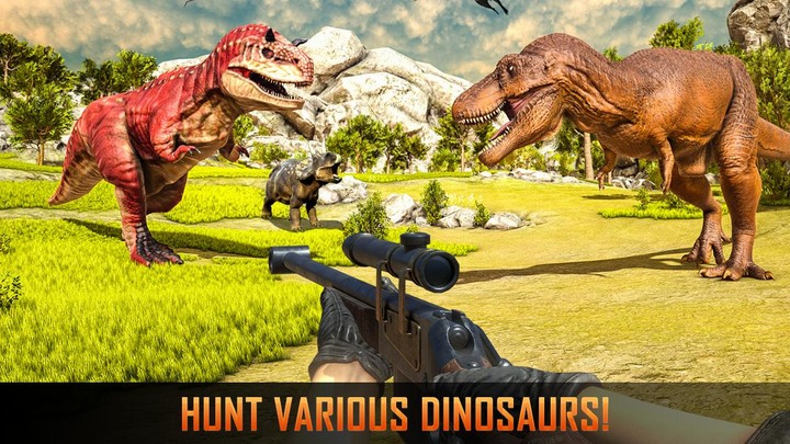Dino Hunting Wild Animal Game_playmods.net