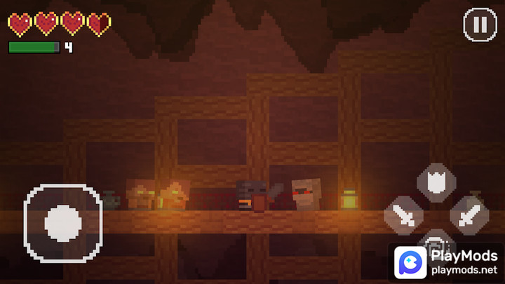 NETHER HEROES(Unlimited Resources) screenshot image 5_playmods.net