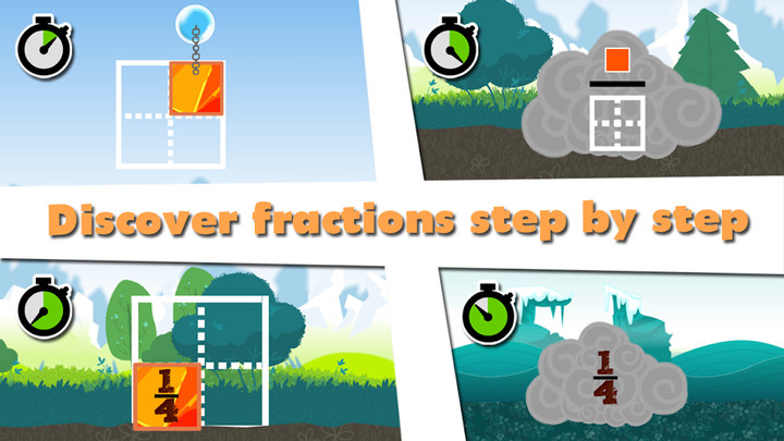 Slice Fractions(Мод APK) screenshot image 3_playmods.net