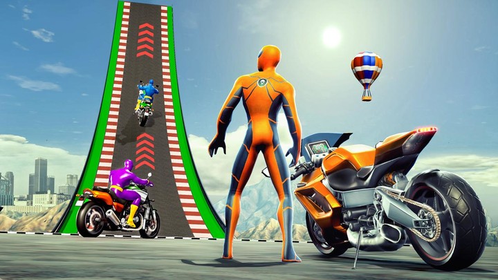 Super Hero Game - Bike Game 3D_playmods.net