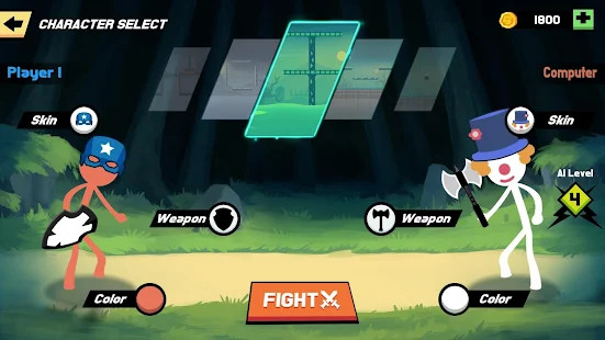 Stickman Fight Battle - Shadow Warriors(mod) screenshot image 7_playmods.net