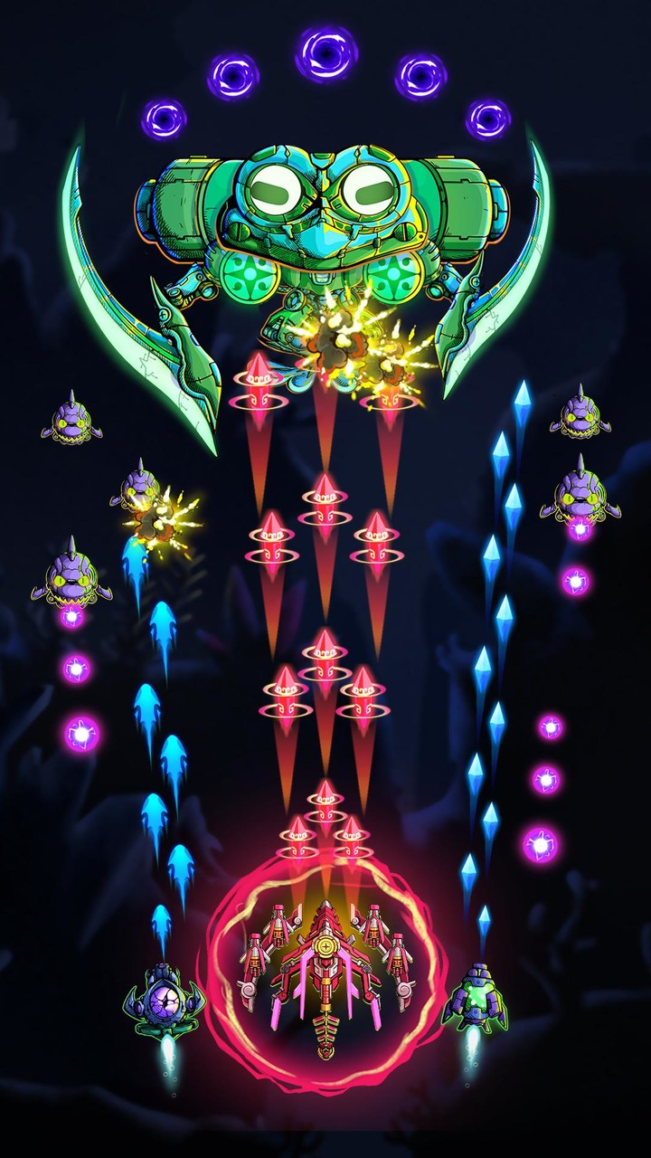 Atlantis: Alien Space Shooter_playmods.net