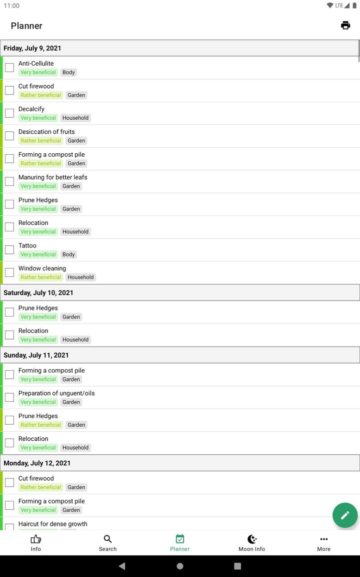 Moon Calendar - Moony_playmods.net