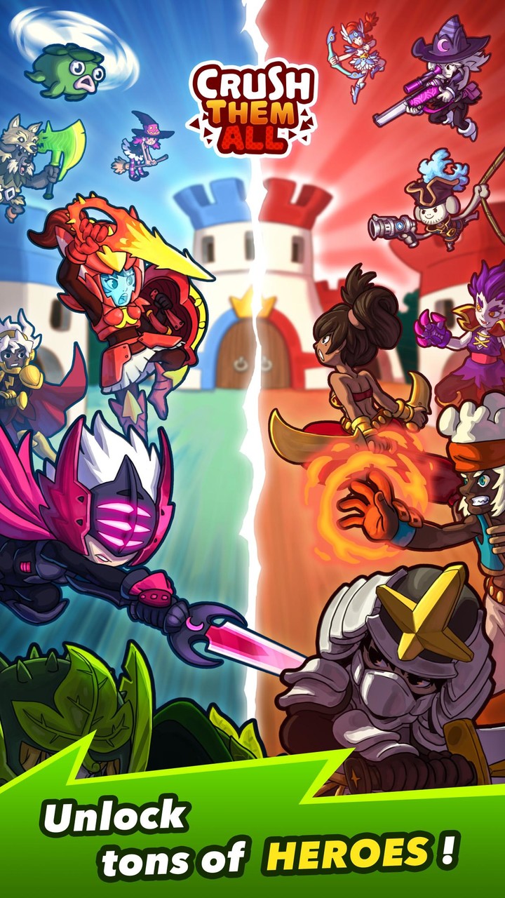 Crush Them All - PVP Idle RPG_playmods.net