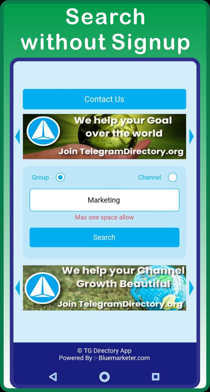 Telegram Channel Directory_playmods.net