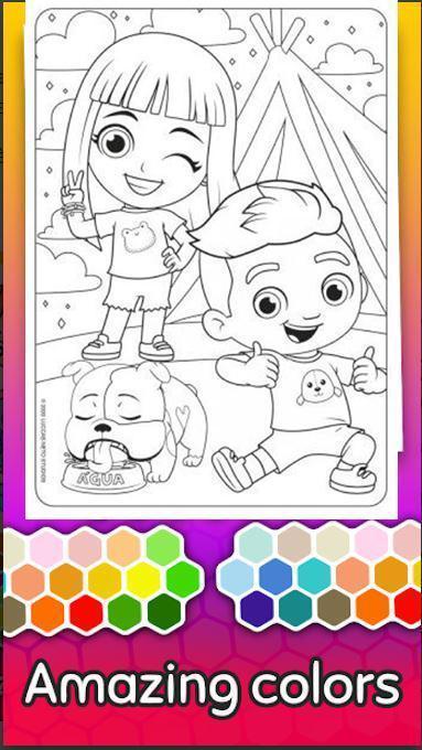 Luccas Neto &alphabet coloring_playmods.net