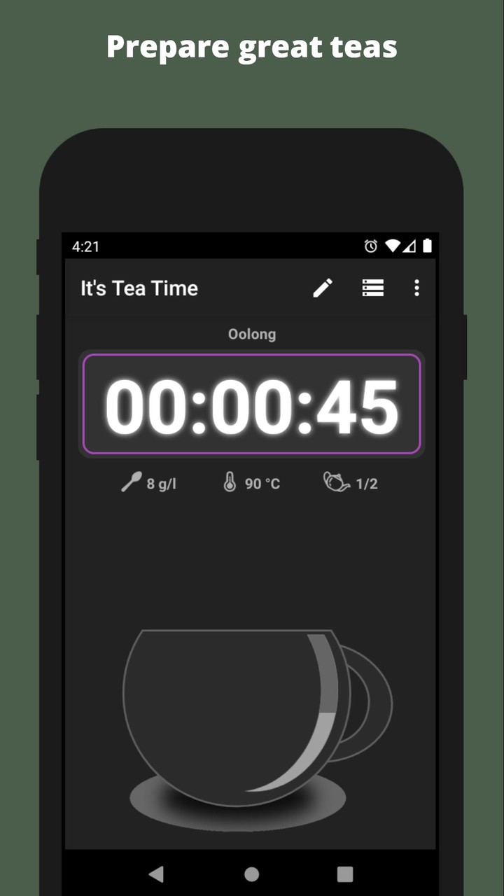 Tea Time -Minuterie de cuisine_playmods.net