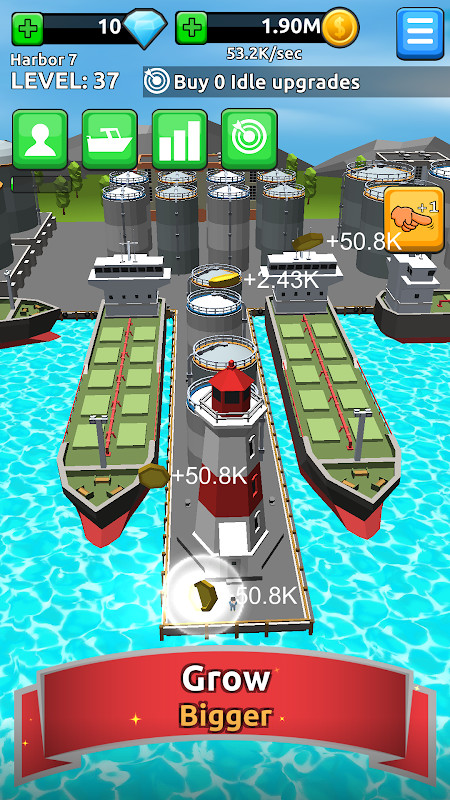 Harbor Tycoon Clicker_playmods.net