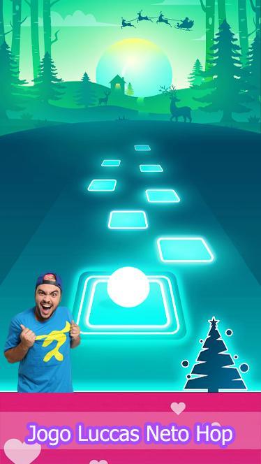 Jogo Luccas Neto Hop Tiles Edm_playmods.net