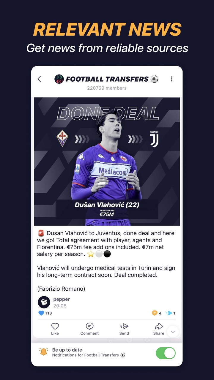 Sportening - App for True Fans_playmods.net
