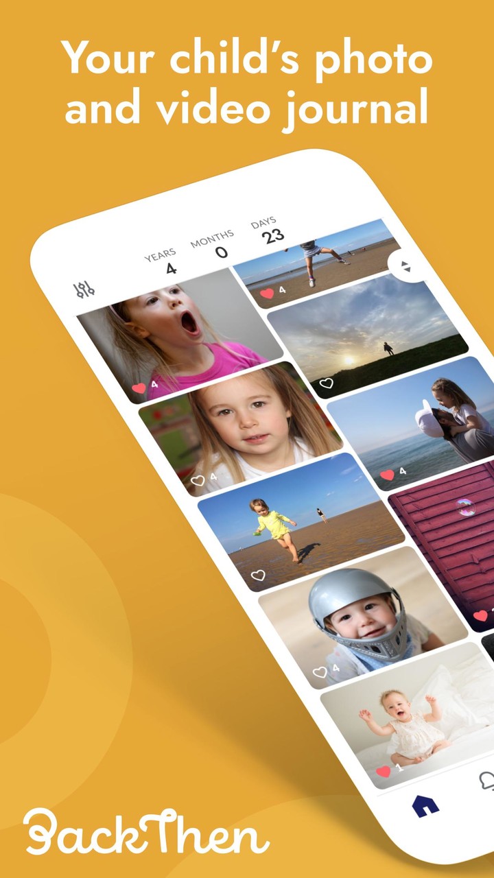 BackThen baby milestones album_playmods.net