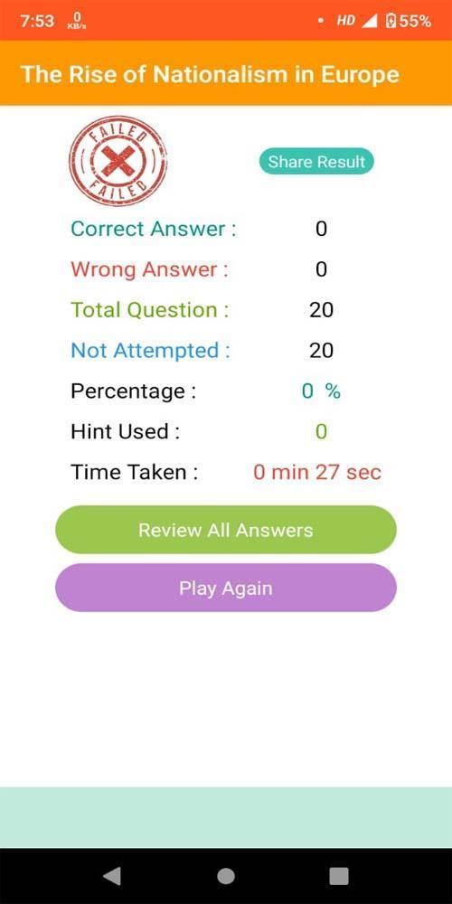 CBSE 10 Social Science Quiz ( NCERT ) MCQ_playmods.net