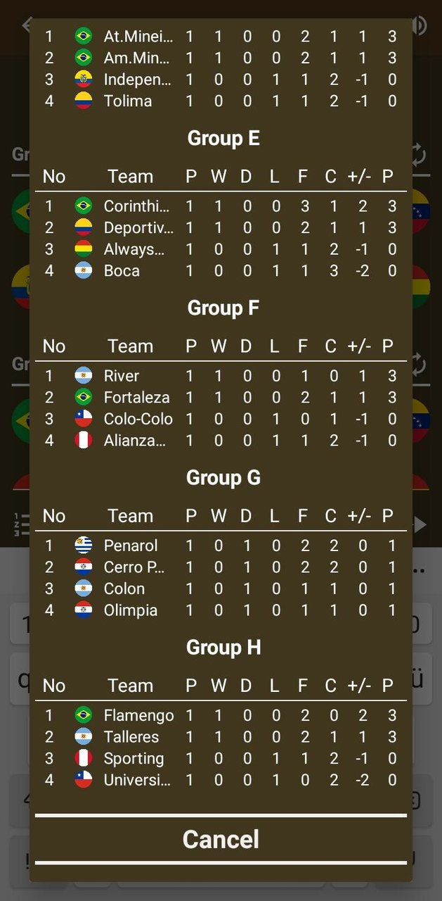 Libertadores Calculator 2023_playmods.net