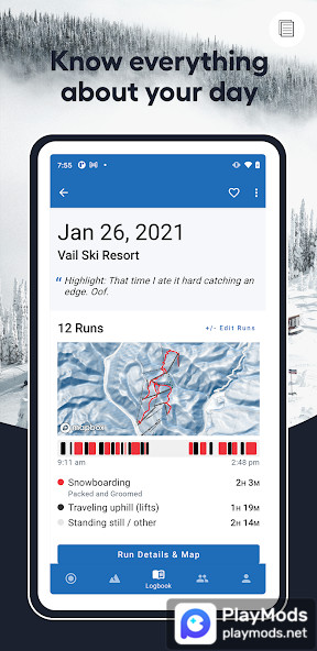 Slopes: Ski & Snowboard(Premium Unlocked) screenshot image 4_playmods.net
