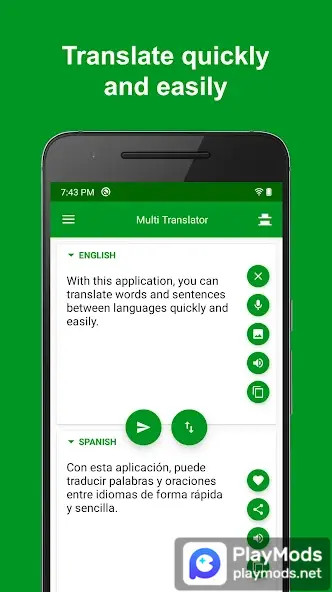 Offline Language Translator(Premium Unlocked) screenshot image 1_playmods.net