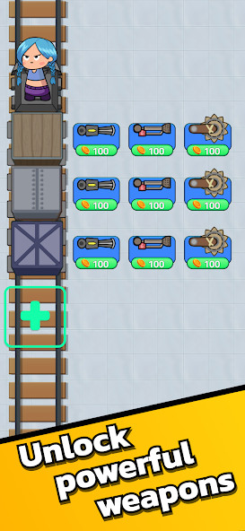 Wartrain: Zombie Survival(Unlimited Currency) screenshot image 4_playmods.net