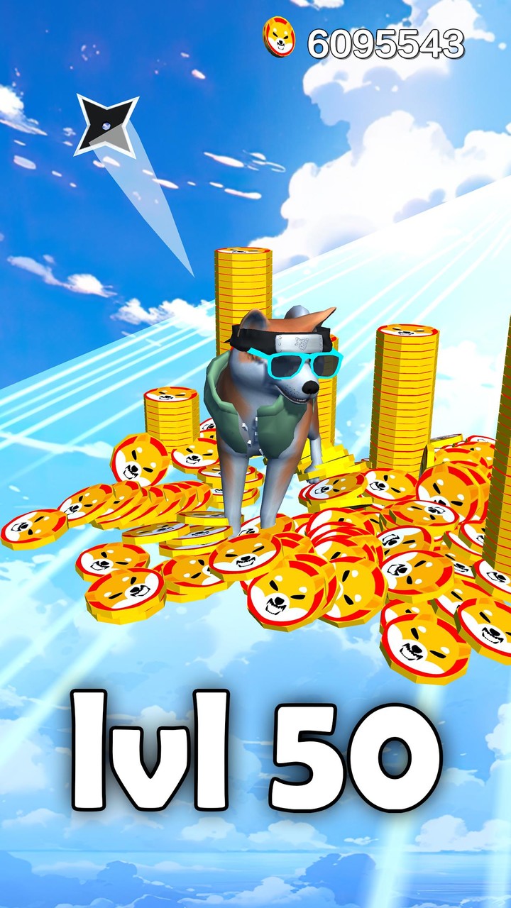 Doggy running game with coins_playmods.net