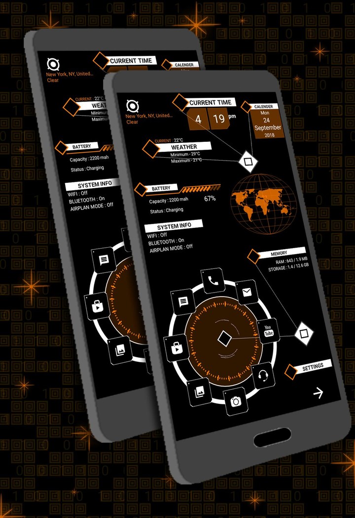 Modern Launcher 2022 - AppLock_playmods.net