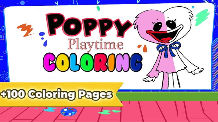 Poppy Coloring Pages Playtime_playmods.net