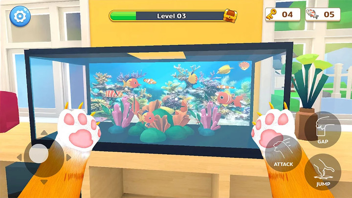 Cat Chaos: Prankster(Unlimited Resources) screenshot image 1_playmods.net
