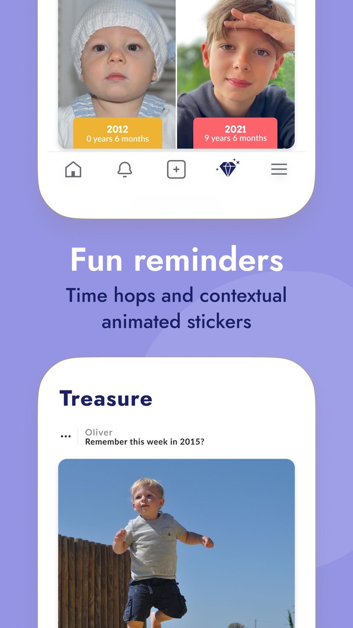 BackThen baby milestones album_playmods.net