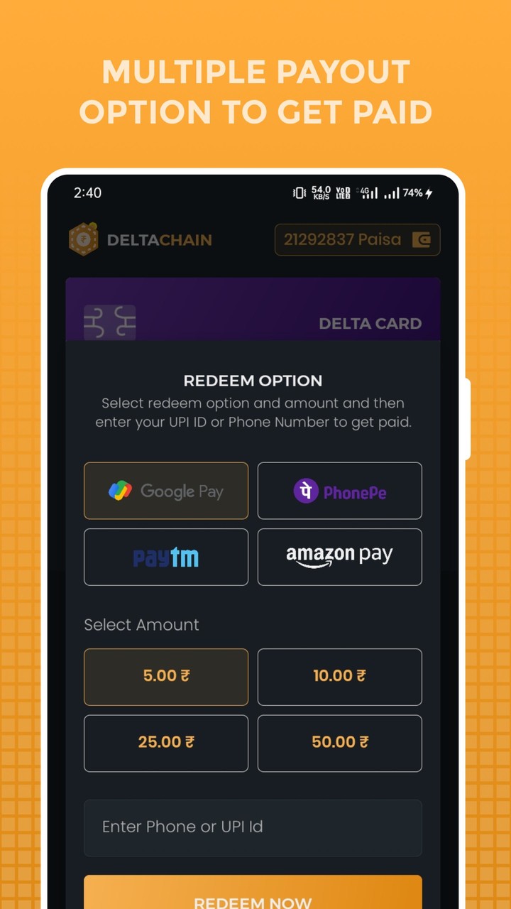 Delta Chain: Earn Money Online_playmods.net