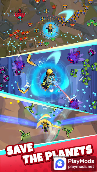 Surfero: City Guardian(Unlimited currencies) screenshot image 4_playmods.net