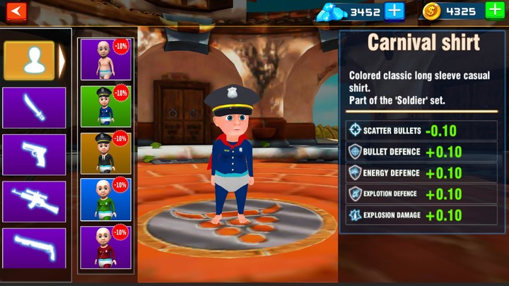 Baby Police Super Rope Hero_playmods.net