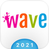 Wave Keyboard Background - Animations, Emojis, GIF(Official)1.69.0_playmods.net