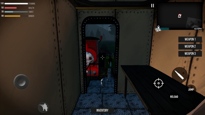 Scary Spider Train Rampage_playmods.net