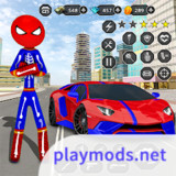 Stick Rope Hero Superhero Game(Unlimited Resources)3.4.2_playmods.net