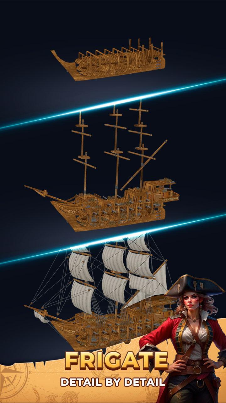 IDLE Ships: Boats in a Bottles_playmods.net