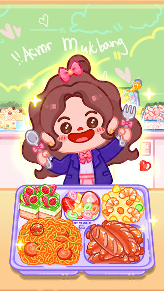 Mukbang ASMR Livestream Party(Unlimited Currency) screenshot image 1_playmods.net