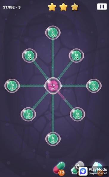 Cell Expansion Wars(mod) screenshot image 5_playmods.net