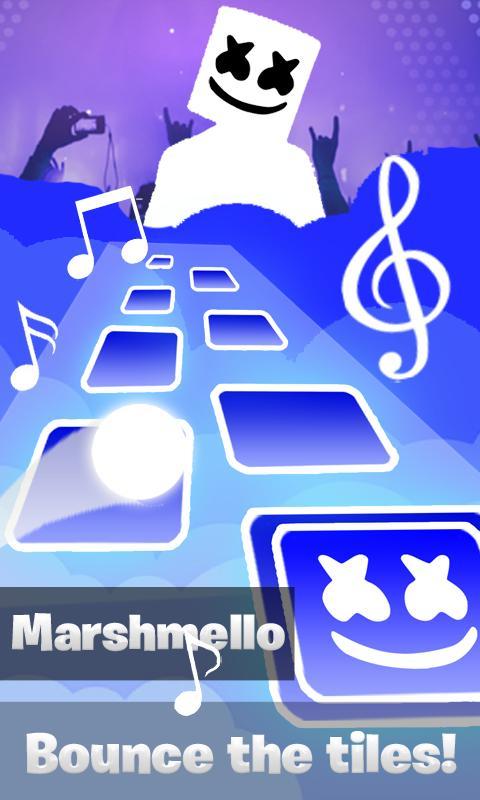 Marshmello Tiles Hop EDM Rush_playmods.net
