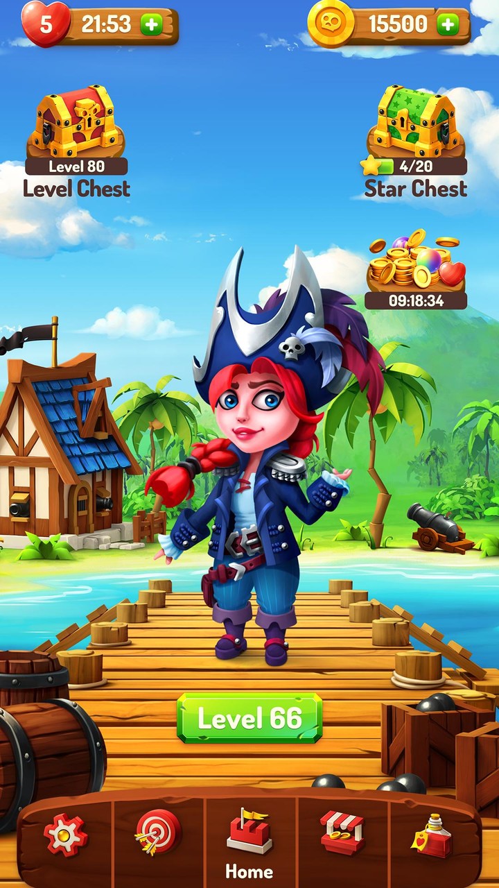 Pirates Bubble Shooter_playmods.net