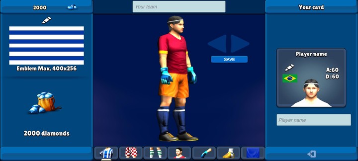 Goalie Wars Football 1vs1_playmods.net