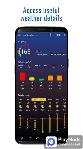 Transparent clock weather Pro(Premium Unlocked) screenshot image 4_playmods.net