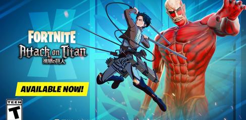 Fortnite v24.20 Attack on Titan Collaboration - playmods.net